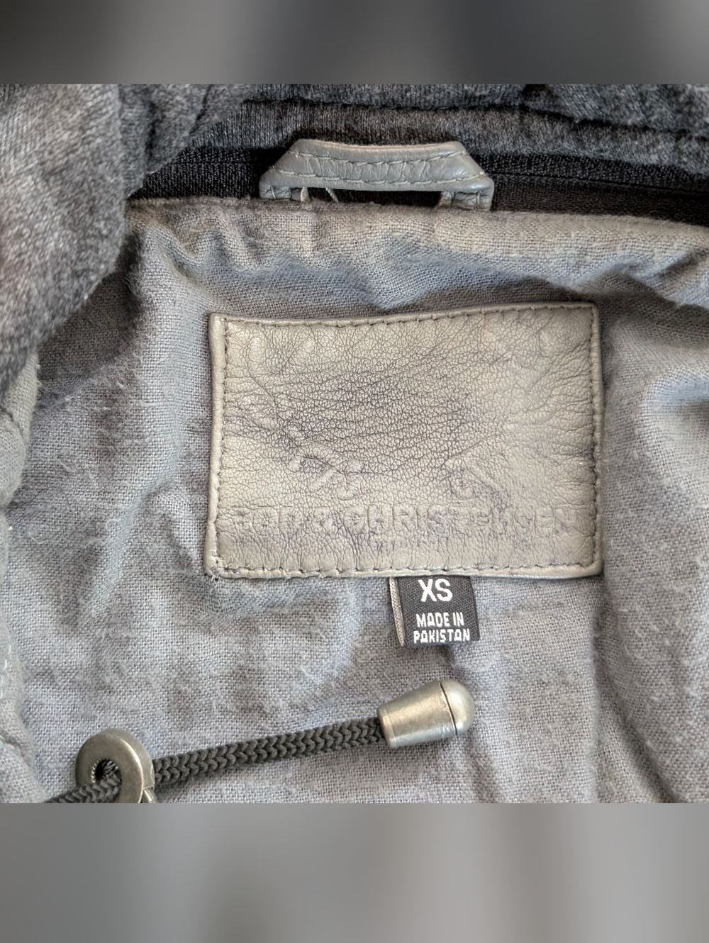Bod & Christensen  Leather Moto Jacket - Picture 5 of 7